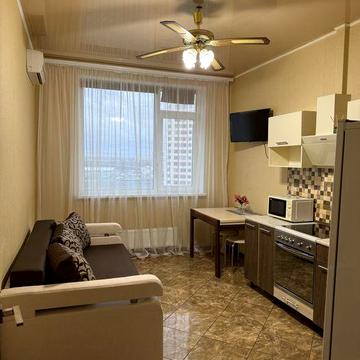 1-к квартира, Жемчужный квартал, автономный дом, 42 м²