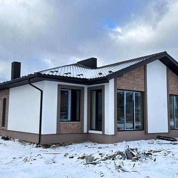 Продам котедж 80м2 від Забудовника! З штукатурними роботами.