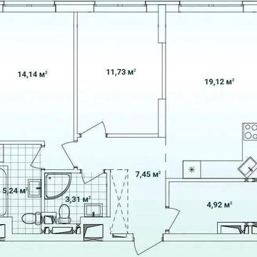 Продаж!!! 2-кімнатна квартира ЖК Варшавський 3 буд. 10.7 ЖК Варшавський 3