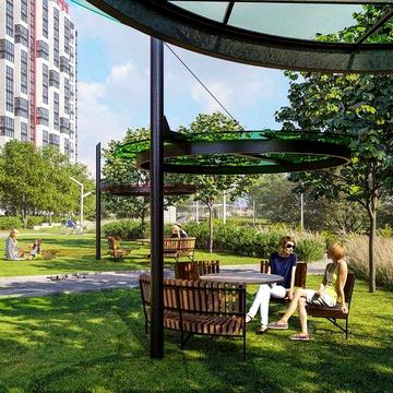 1к квартира жк 7KVARTAL 41.25 кв (будинок 7.1) ЖК 7 Kvartal