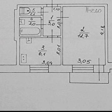 Продам 1 кім квартиру на Олексіївна, пр-т Перемоги