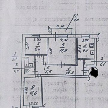 Продам 3-х комнатную квартиру на сухом фонтане
