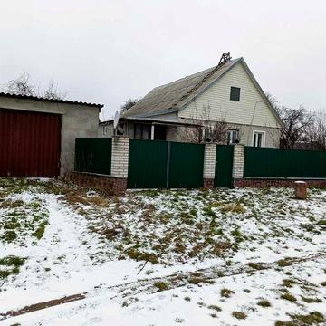 Продається дім деревяний обкладений цеглою Хорошів