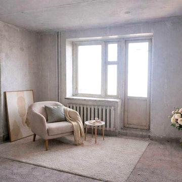 3 кімнатна квартира-студія під ваш ремонт на початку Богунії