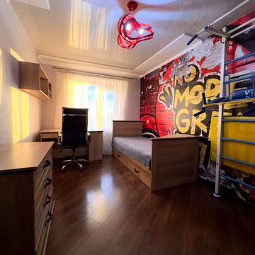 Классная трёхкомнатная квартира с ремонтом и без выключения света