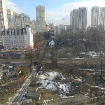 Магистральная, 1к квартира пустая без ремонта, новый дом, метро Сырец