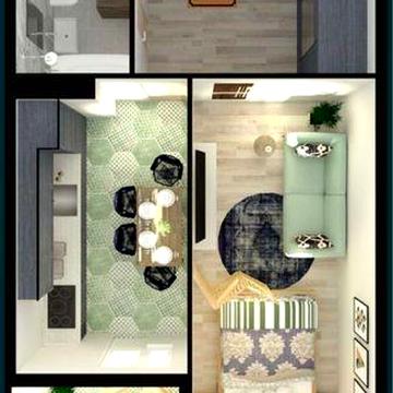 Продам квартиру 1 кімнатну готовий з ремонтом та технікою ЖК Атлант на Озерній