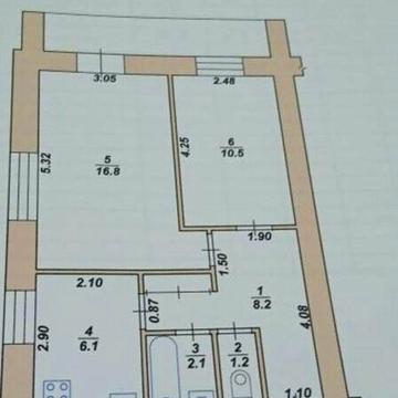 Продаж двокімнатної квартири