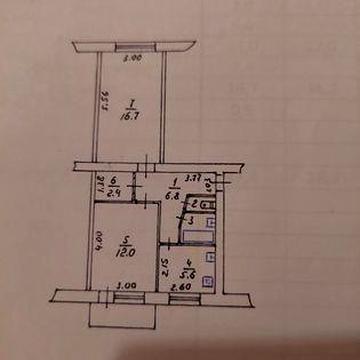 З 1.02.2026 здається двокімнатна квартира біля Сільпо