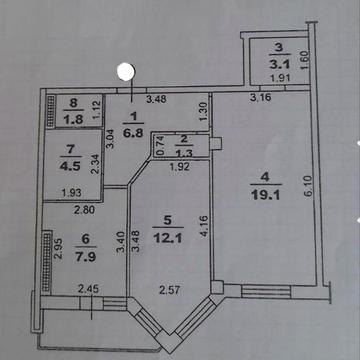 Продам 2х ком квартиру на ул.Заболотного -Гос програмы