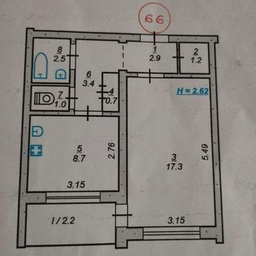 Продаж 1 кімн. квартиру по П.Глазового (Балакіна) ЖК ОСББ