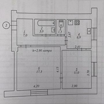 2-кімнатна квартира у Радушному