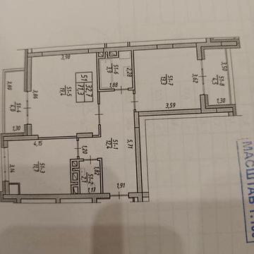 2-кімн 71 м² | новобудова | ремонт + меблі | ліфт | Рясне-2 ЖК Зелений двір