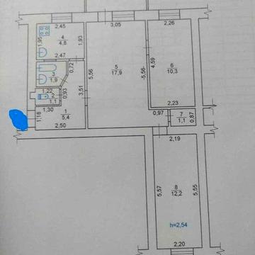 Продаж 3-к квартири/р-н.Океана/2-й поверх/