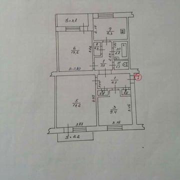 Продам 3к квартиру Лебединський р-н