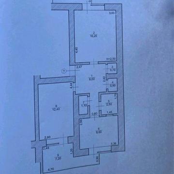 Продам 3 кімнатну на Берегівській