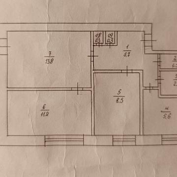 Продам 3-х комнатную квартиру на Обелиске