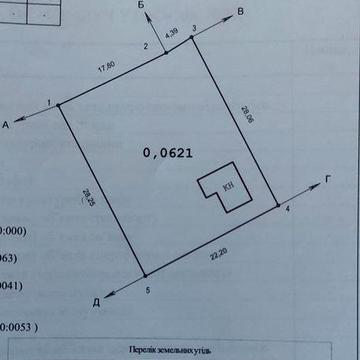 Дачний будинок з присадибною ділянкою