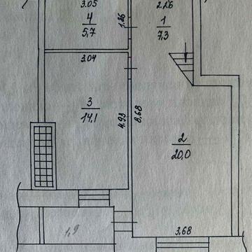 Продам 3-к квартиру з ремонтом м. Миргород