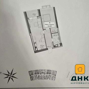 ‼️ ЖК Атмосфера. 1 к квартира без ремонта. Французский бульвар ‼️ ЖК АТМОСФЕРА