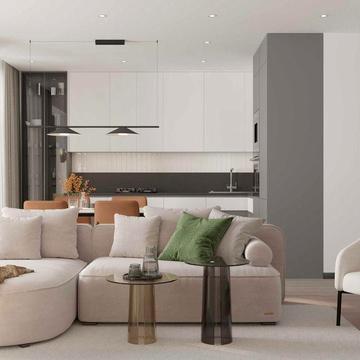 Панорамна 2-кім. квартира з видами на Дніпро, Ботанічний сад, Печерськ