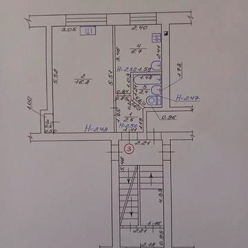 Продається 1 кімнатна квартира в центрі міста