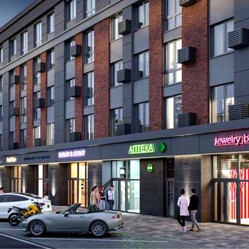 1к квартира в новому ЖК Квартал Соборна. ГАЗ. Парковка ЖК Квартал Соборна