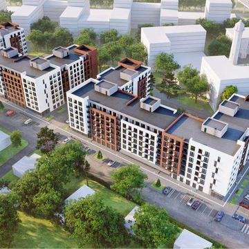 Квартира студія з мальовничою панорамою на гори від забудовника ЖК Central City