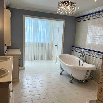 Сдам 93м 2-кім з великою
гардеробною та ванною з вікномСрібнокільська