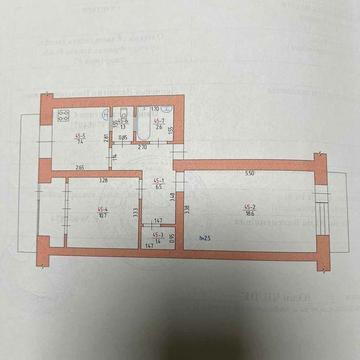 Продажа 2-х  комнатной Киевского проекта(Пентагон)
