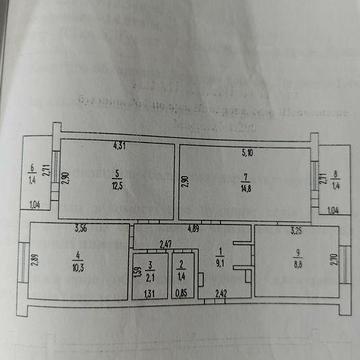 Продається 3-х кімнатна квартира