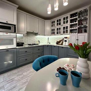 4к.кв. з ремонтом в новому будинку на Урожаї