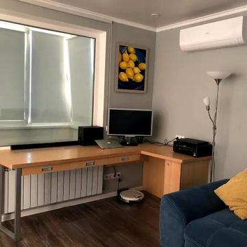 3-кімнатна квартира з ремонтом та виглядом на озеро Цегельне, Центр