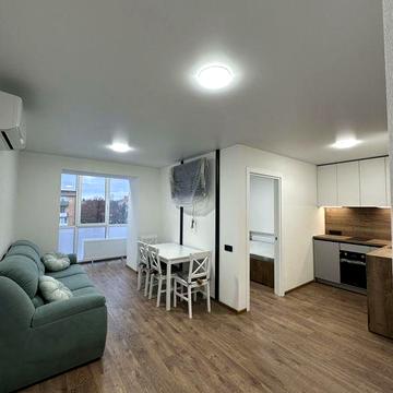 **ЦЕНТР! ПРОГРЕС! РЕМОНТ!1-к 43 кв.м. Програми!