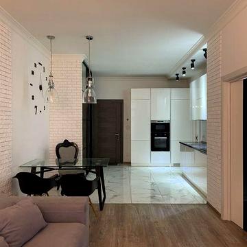 Аренда 10 фонтана ЖК Санторини балкон вид моря