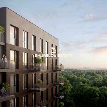 Квартира 2-кім.  (бічна вул. Зелена) з виглядом на ліс. 0% комісії ЖК KAISER FOREST