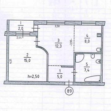 Продаж 2-х кімнатної квартири.Вул. Гетьманська