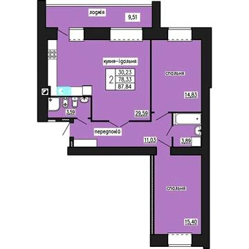 Продаж 2к Квартира Тролейбусна вулиця ЖК по ул. Лучаковского-Троллейбусная