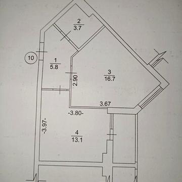 Продається 1К квартира в місті Ірпінь ЖК Синергія Сіті