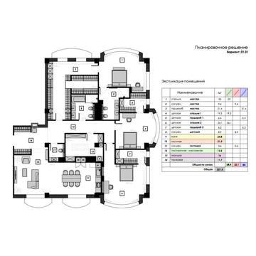 ЖК Биарриц | 220 метров 3 комнаты | Французский Бульвар ЖК Биарриц Biarritz