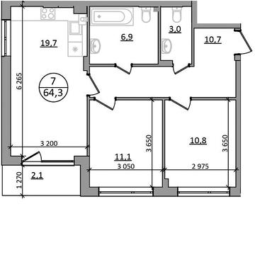 Продаж 2к Квартира Львівська вулиця ЖК Гринвуд-2