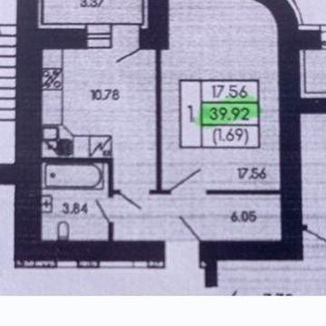 Однокімнатні квартири ЖК "Чайка" ЖК Чайка