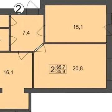 Продаж / Квартира / середній поверх