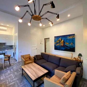 Центр Ремонт 2 кімнати 55м²  Скоропадського, 23/1 Ботанічний сад ЖК Льва Толстого, 23/1