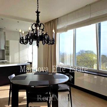 Стильная просторная квартира вид на парк море ЖК Белый парус +паркинг