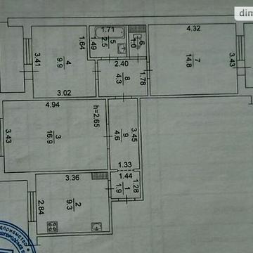 Продаж 3к Квартира Гриненка вулиця