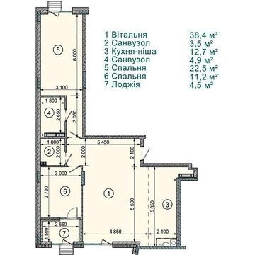 Продаж 2к Квартира Соборна вулиця ЖК Sense City