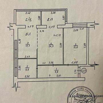 Квартира з індивідуальним плануванням ЖК Шоколад
