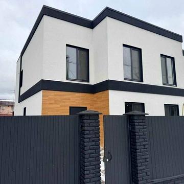 Продам сучасний дуплекс 120 м², 3 сотки, Бровари Торгмаш, без %, новий