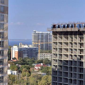 2-к в 51 Жемчужине с балконом! Вид на море, Аркадия. Генератор ЖК 51 Жемчужина